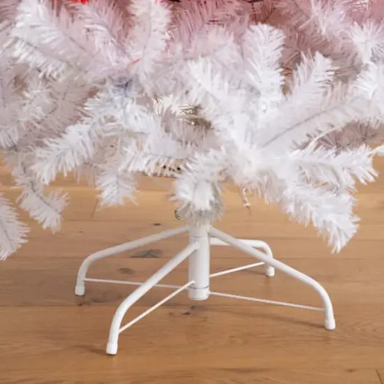 5ft. Pre-Lit Red Santa&rsquo;s Hat Artificial Christmas Tree, Clear LED Lights {7}