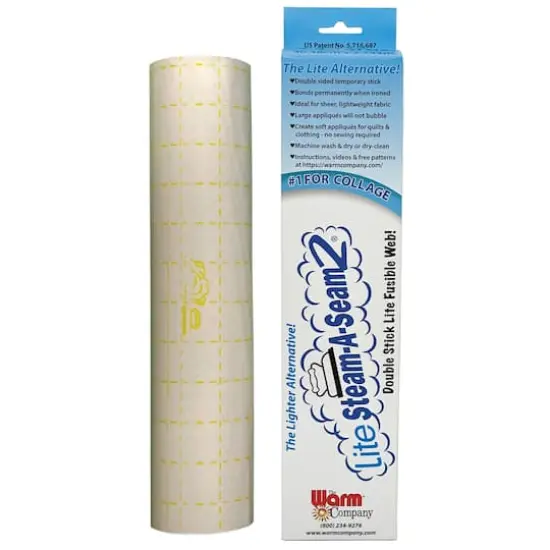 Warm Company&reg; Lite Steam-A-Seam 2&reg; Fusible Web, 12" x 3yd. {3}