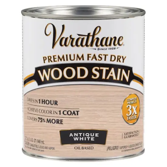 Varathane&reg; 32oz. Premium Fast Dry Wood Stain Antique White {1}