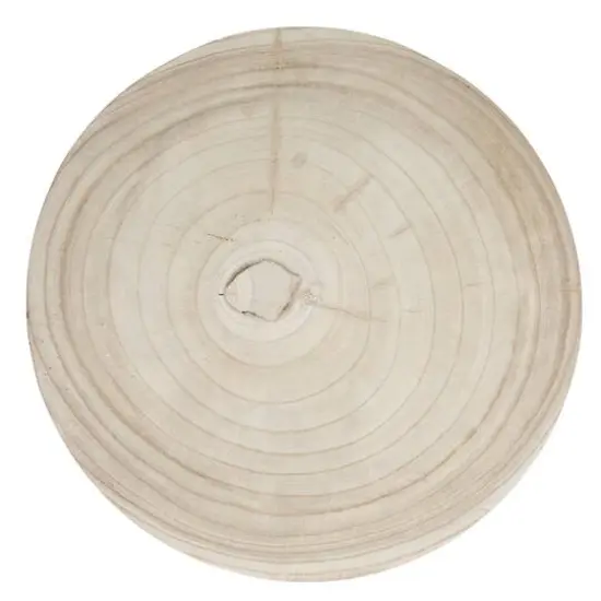 Hello Honey&reg; 16" Paulownia Wood Stool {11}