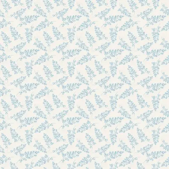 Suzanne Nicoll Blue Stem Floral Cotton Fabric {3}