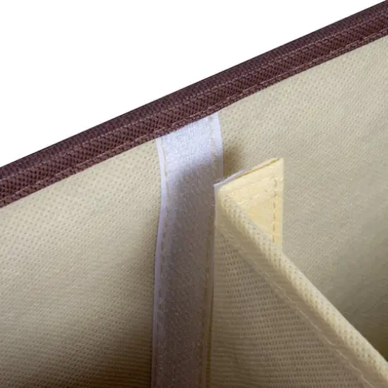 Household Essentials Gift Wrap Storage Box Natural and Brown {12}