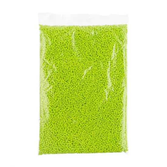 John Bead Terra Intensive 8/0 Czech Glass Seed Beads, 500g Light Green Matte {3}