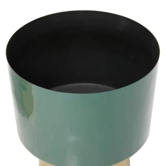 Green Modern Planter, Set of 3" 11", 10", 9" {6}