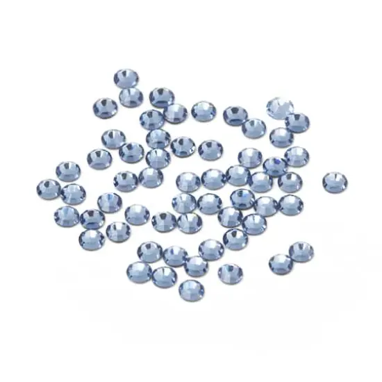 SS10 Round Hotfix Austrian Crystals by Bead Landing™, 70ct. Light Sapphire {1}