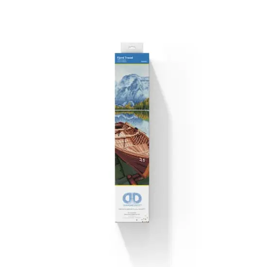 Diamond Dotz&reg; Intermediate Level Fjord Travel Diamond Painting Kit {4}