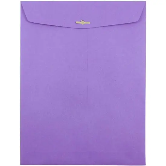 JAM Paper 10" x 13" Colored Open End Catalog Envelopes, 25ct. Purple {4}