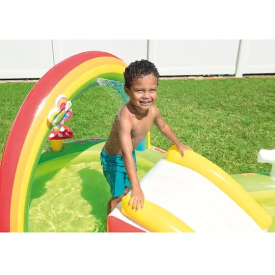 Intex My Garden Inflatable Pool Play Center {5}