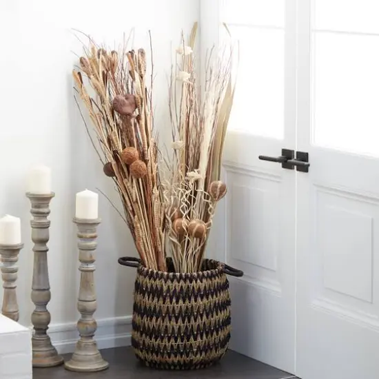 Set of 2" Brown Sea Grass Natural Foliage, 46" x 15" {8}