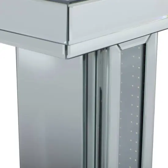 Silver Glam Wood Console Table, 32" x 48" {10}