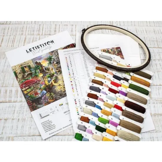 Letistitch Bike Counted Cross Stitch Kit {5}