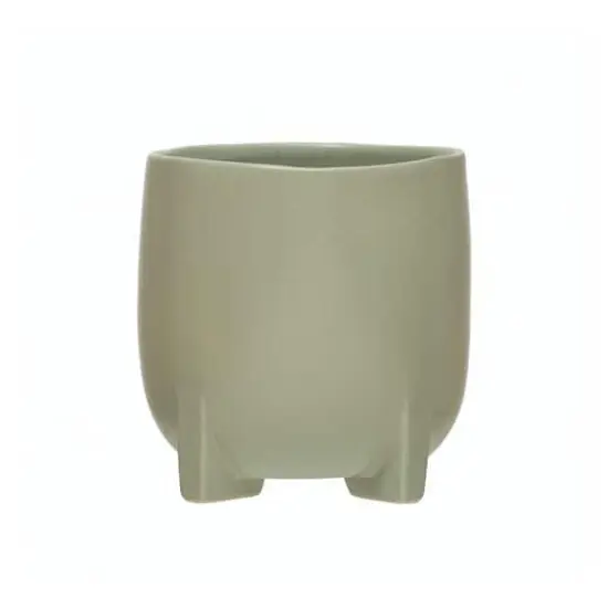 Hello Honey&reg; Stoneware Footed Planter {1}
