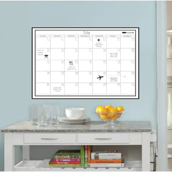 Wallpops White Monthly Dry Erase Calendar Decal {3}