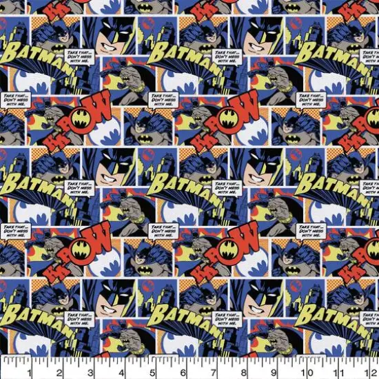 DC Comics Batman Color Precut Cotton Fabric {3}