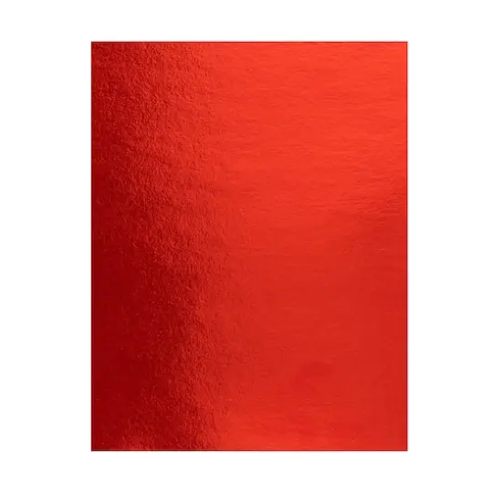 Primary Foil 8.5" x 11" Cardstock Paper by Recollections™, 25 Sheets {10}