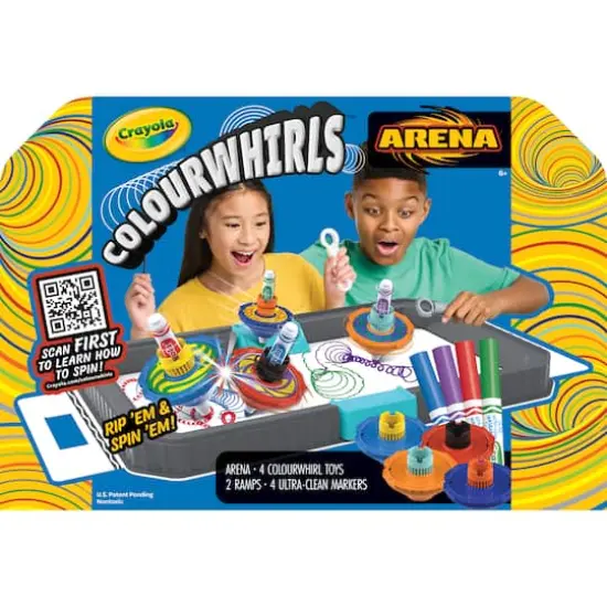 Crayola&reg; Colourwhirls Arena Set, 4ct. {1}
