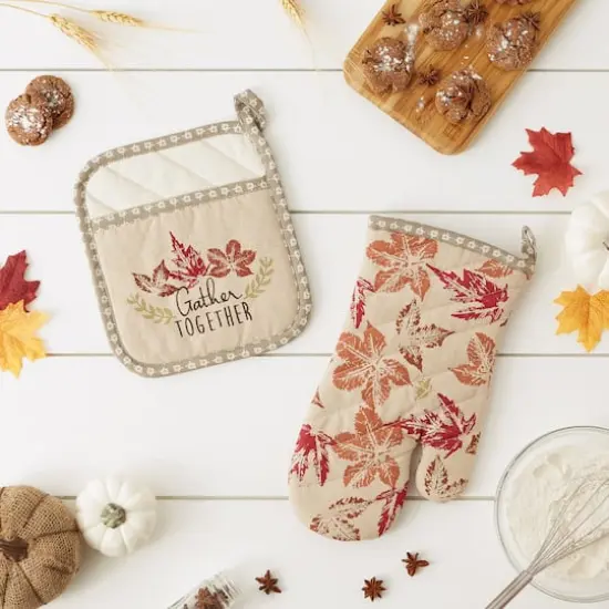 DII&reg; Gather Together Oven Mitt & Potholder Set {4}