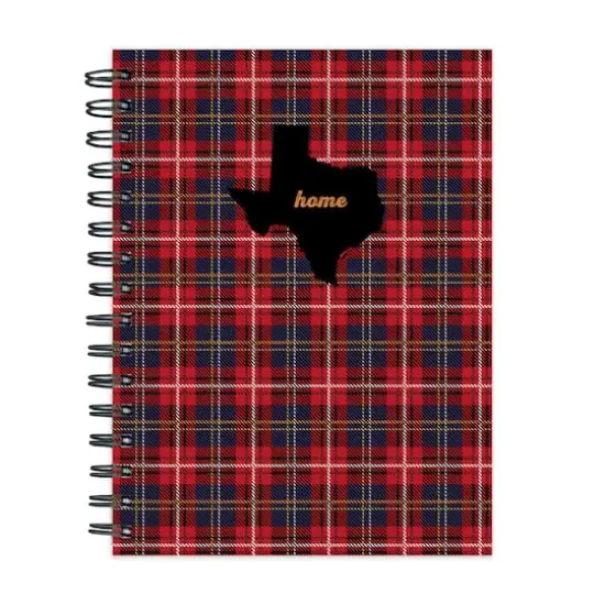 TF Publishing Texas Plaid Spiral Journal {1}
