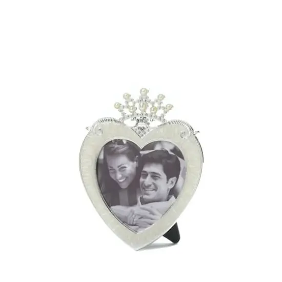 Crown Heart 3" x 3" Frame {1}