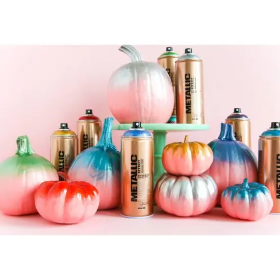 Montana&trade; Cans Metallic Effect Spray Paint, 400mL Gold {5}