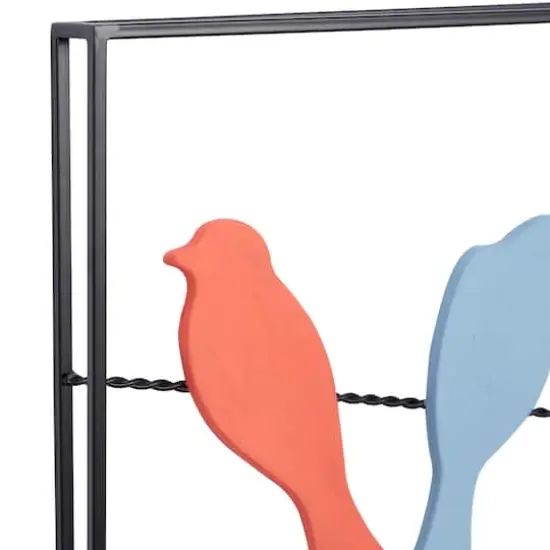 Multi Colored Metal Coastal Wall Decor, 31" x 32" x 2" {4}