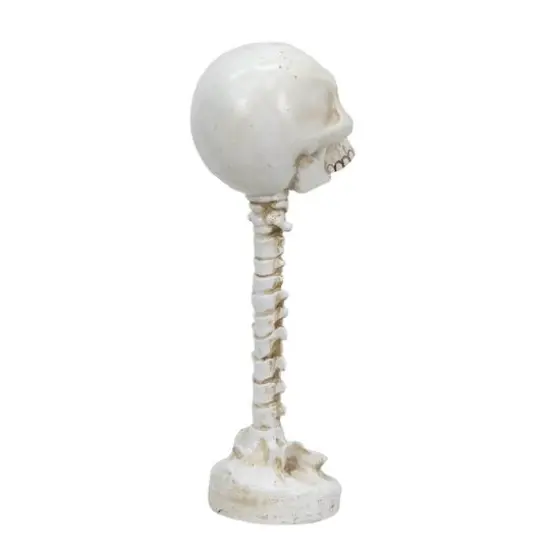 14.5" LED White Skull Stand Tabletop D&eacute;cor by Ashland&reg; {4}