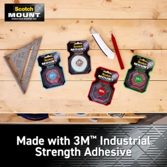 Scotch&reg; Clear Mounting Strips {10}