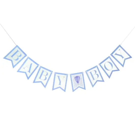 9ft. Baby Boy Banner by Celebrate It&trade; {1}
