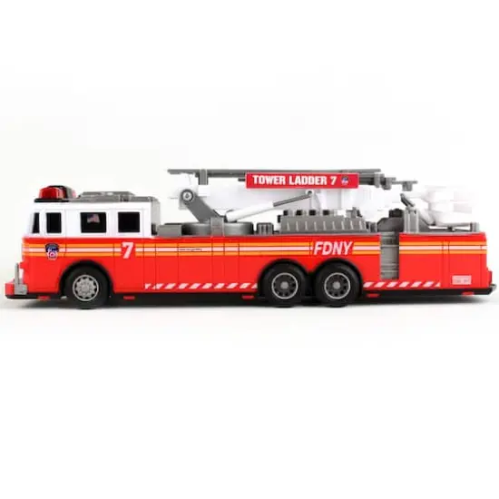 Daron FDNY: 11" Radio Control Ladder Fire Truck Toy {5}