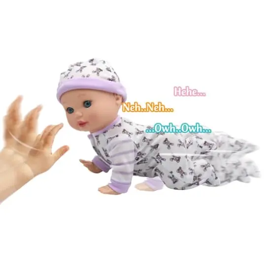New Adventures Little Darlings&reg; Crawling Baby Doll Playset {5}