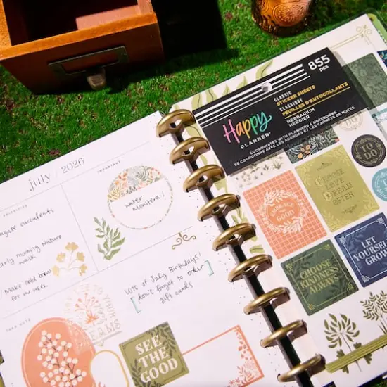 The Classic Happy Planner&reg; Herbarium Sticker Book {9}