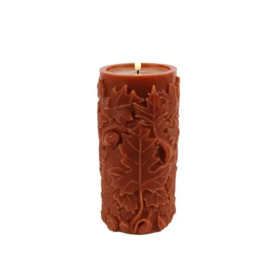 8" Fall Leaf LED Pillar Candle by Ashland&reg; Maple Leaf {3}