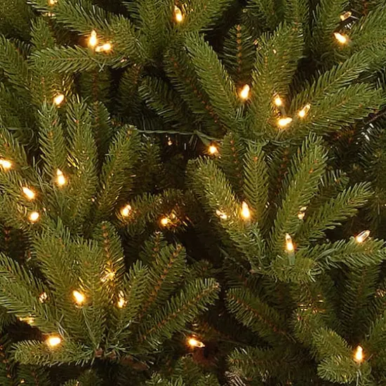 7.5ft. Pre-Lit Topeka Spruce Artificial Christmas Tree, Clear Lights {4}
