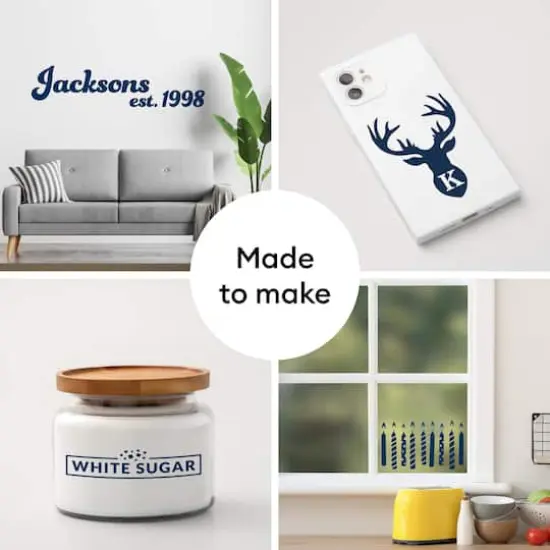 Cricut&reg; Premium Vinyl&trade;, Removable Navy Blue {5}