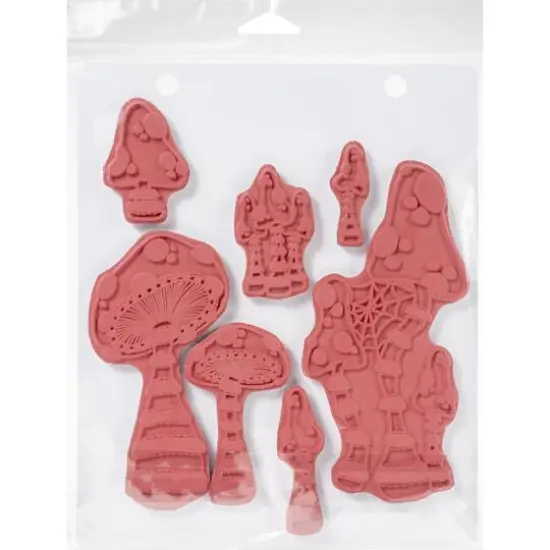 Dyan Reaveley's Dylusions There's No Mushroom In Here Cling Stamps {3}