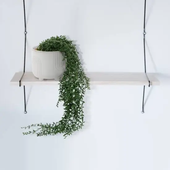 Flora Bunda&reg; 17" String of Pearls in White Rainbow Ceramic Pot {3}