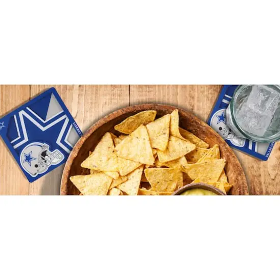 NFL 3D Logo Series Coaster Set Dallas Cowboys {4}