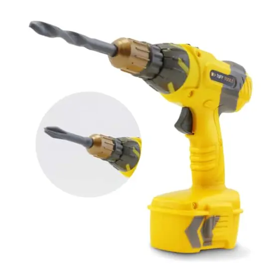 Lanard&reg; Tuff Tools Pretend Play Toy Power Drill w/ Realistic Functions {3}