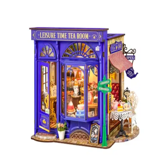 Rolife&reg; Leisure Time Tea Room DIY Miniature House Kit {1}