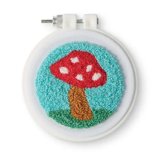 3.5" Mushroom Punch Needle Kit by Loops & Threads&reg; {1}