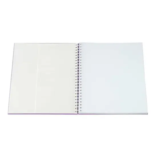 13" x 11.25" Spiral Bound Scrapbook Album by Recollections&trade; Purple {3}