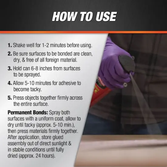 DAP&reg; Weldwood&reg; 14oz. Original Contact Cement Spray Adhesive {5}