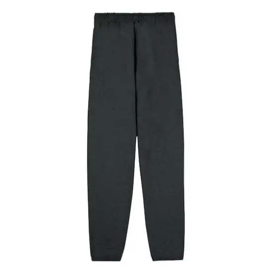 Fruit of the Loom Eversoft Fleece Elastic Bottom Sweatpant Black Heather {1}
