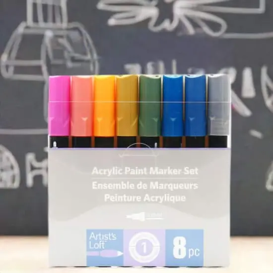 Fashion Colors Acrylic Paint Marker Set by Artist's Loft™ {1}