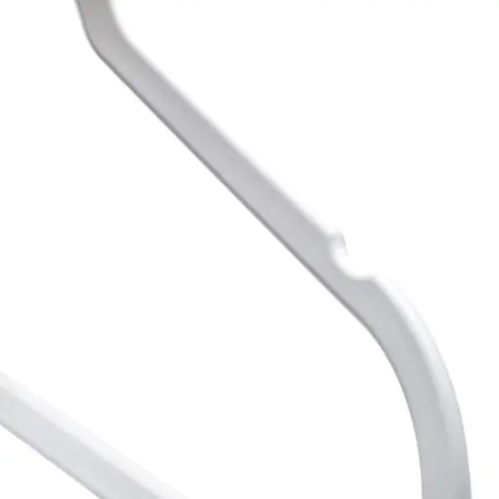 Honey Can Do White Rubberized Suit Hangers, 50ct. {3}