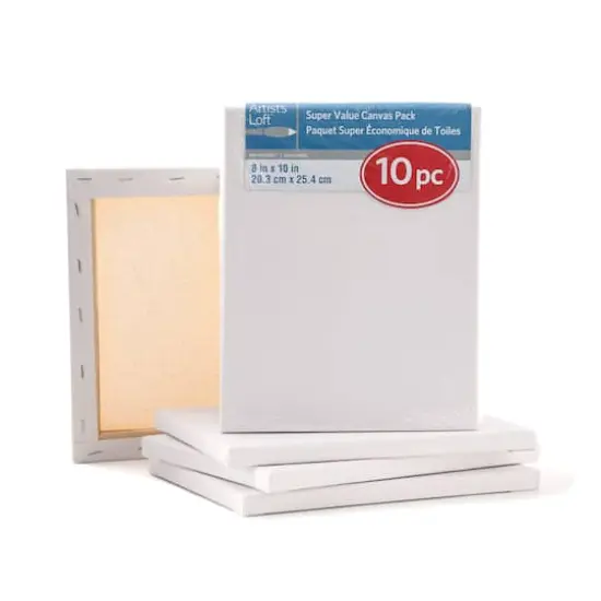 10 Pack 8" x 10"&nbsp;Super Value Canvas by Artist's Loft&reg; {7}