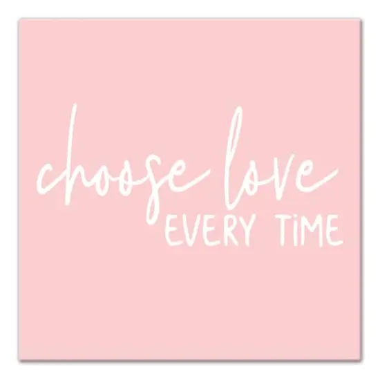 Choose Love Canvas Wall Art {1}