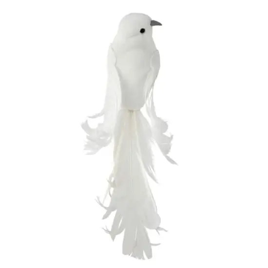 White Decorative Feather Bird by Ashland&reg; {1}