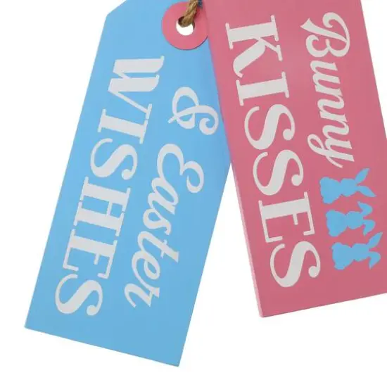 Glitzhome&reg; 24" Easter Wooden Doorknob Hanging D&eacute;cor {7}