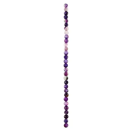 Purple Faceted Agate Coin Beads by Bead Landing&trade; {4}